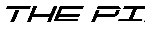 Font : QuickTech-Bold-Italic Custom Text : The Pirate Way Test your own text here Click to download or to view this font on a tshirt that can be custom printed in Bali