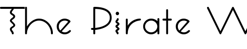 Font : QuigleyRegular Custom Text : The Pirate Way Test your own text here Click to download or to view this font on a tshirt that can be custom printed in Bali