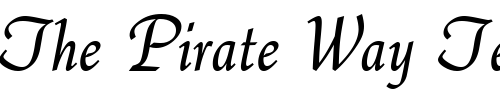 Font : Quill Custom Text : The Pirate Way Test your own text here Click to download or to view this font on a tshirt that can be custom printed in Bali