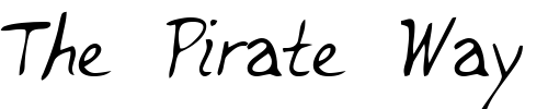 Font : QuinnsHand-Regular Custom Text : The Pirate Way Test your own text here Click to download or to view this font on a tshirt that can be custom printed in Bali