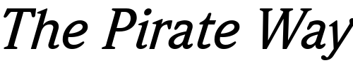 Font : Quintessence-Medium-SSi-Medium-Italic Custom Text : The Pirate Way Test your own text here Click to download or to view this font on a tshirt that can be custom printed in Bali