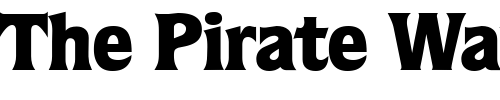 Font : QuotaBlack-Regular-DB Custom Text : The Pirate Way Test your own text here Click to download or to view this font on a tshirt that can be custom printed in Bali