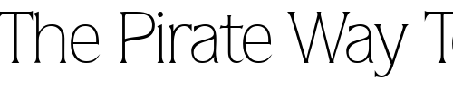 Font : QuotaLight-Regular Custom Text : The Pirate Way Test your own text here Click to download or to view this font on a tshirt that can be custom printed in Bali