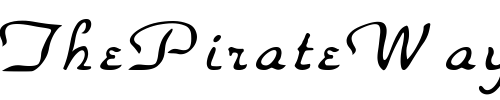 Font : RSParkHaven Custom Text : The Pirate Way Test your own text here Click to download or to view this font on a tshirt that can be custom printed in Bali