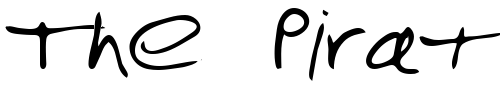 Font : Rabin-Regular Custom Text : The Pirate Way Test your own text here Click to download or to view this font on a tshirt that can be custom printed in Bali
