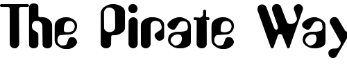 Font : Radio-1 Custom Text : The Pirate Way Test your own text here Click to download or to view this font on a tshirt that can be custom printed in Bali