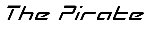Font : Radio-Space-Italic Custom Text : The Pirate Way Test your own text here Click to download or to view this font on a tshirt that can be custom printed in Bali