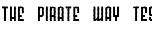 Font : Radonator-Cactus-Normal Custom Text : The Pirate Way Test your own text here Click to download or to view this font on a tshirt that can be custom printed in Bali