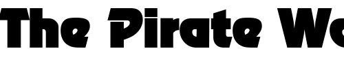 Font : Ragtime-Serial-Black-Regular Custom Text : The Pirate Way Test your own text here Click to download or to view this font on a tshirt that can be custom printed in Bali