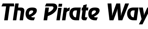 Font : Ragtime-Serial-BoldItalic Custom Text : The Pirate Way Test your own text here Click to download or to view this font on a tshirt that can be custom printed in Bali