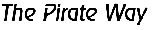 Font : Ragtime-Serial-RegularItalic-DB Custom Text : The Pirate Way Test your own text here Click to download or to view this font on a tshirt that can be custom printed in Bali
