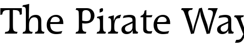 Font : RaleighTMed Custom Text : The Pirate Way Test your own text here Click to download or to view this font on a tshirt that can be custom printed in Bali