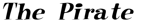 Font : Raskin-Italic Custom Text : The Pirate Way Test your own text here Click to download or to view this font on a tshirt that can be custom printed in Bali