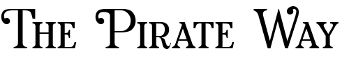 Font : RataczakSwash Custom Text : The Pirate Way Test your own text here Click to download or to view this font on a tshirt that can be custom printed in Bali