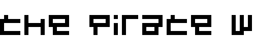 Font : Raumsonde Custom Text : The Pirate Way Test your own text here Click to download or to view this font on a tshirt that can be custom printed in Bali