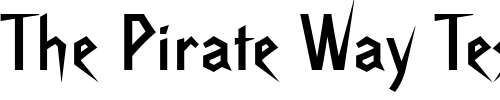 Font : Raven-Evermore-Extra-BT Custom Text : The Pirate Way Test your own text here Click to download or to view this font on a tshirt that can be custom printed in Bali