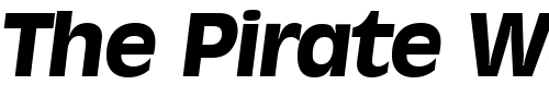 Font : Ravenna-BoldIta Custom Text : The Pirate Way Test your own text here Click to download or to view this font on a tshirt that can be custom printed in Bali