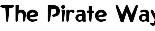 Font : RayGun Custom Text : The Pirate Way Test your own text here Click to download or to view this font on a tshirt that can be custom printed in Bali