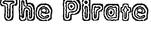 Font : Raydiate-BRK Custom Text : The Pirate Way Test your own text here Click to download or to view this font on a tshirt that can be custom printed in Bali