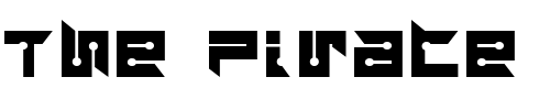 Font : RayzorSharp Custom Text : The Pirate Way Test your own text here Click to download or to view this font on a tshirt that can be custom printed in Bali