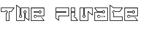 Font : RayzorSharp-Outline Custom Text : The Pirate Way Test your own text here Click to download or to view this font on a tshirt that can be custom printed in Bali