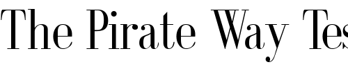 Font : RecitalSSK Custom Text : The Pirate Way Test your own text here Click to download or to view this font on a tshirt that can be custom printed in Bali