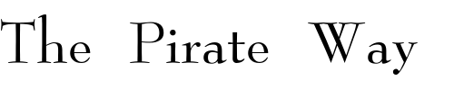 Font : ReedFont Custom Text : The Pirate Way Test your own text here Click to download or to view this font on a tshirt that can be custom printed in Bali