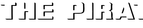 Font : Relief-Grotesk-Extended Custom Text : The Pirate Way Test your own text here Click to download or to view this font on a tshirt that can be custom printed in Bali