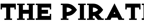 Font : Republik-Serif-ICG-02 Custom Text : The Pirate Way Test your own text here Click to download or to view this font on a tshirt that can be custom printed in Bali