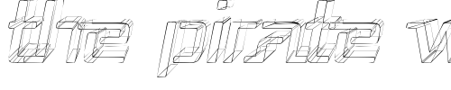 Font : Republika---Sktech-Italic Custom Text : The Pirate Way Test your own text here Click to download or to view this font on a tshirt that can be custom printed in Bali