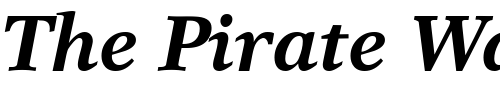 Font : Res-Publica-BoldItalic Custom Text : The Pirate Way Test your own text here Click to download or to view this font on a tshirt that can be custom printed in Bali
