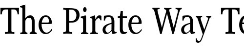 Font : Res-Publica-Cond Custom Text : The Pirate Way Test your own text here Click to download or to view this font on a tshirt that can be custom printed in Bali