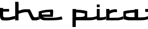 Font : Retron Custom Text : The Pirate Way Test your own text here Click to download or to view this font on a tshirt that can be custom printed in Bali