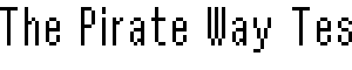 Font : Return-of-Ganon-Regular Custom Text : The Pirate Way Test your own text here Click to download or to view this font on a tshirt that can be custom printed in Bali