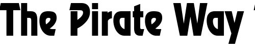 Font : Review-Condensed-Normal Custom Text : The Pirate Way Test your own text here Click to download or to view this font on a tshirt that can be custom printed in Bali