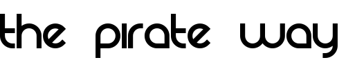 Font : Rezland-Logotype-Font Custom Text : The Pirate Way Test your own text here Click to download or to view this font on a tshirt that can be custom printed in Bali