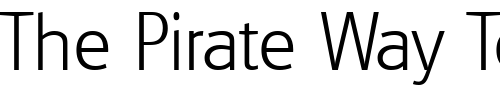 Font : RichardBecker-ExtraLight Custom Text : The Pirate Way Test your own text here Click to download or to view this font on a tshirt that can be custom printed in Bali