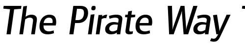 Font : RichardBecker-Italic Custom Text : The Pirate Way Test your own text here Click to download or to view this font on a tshirt that can be custom printed in Bali