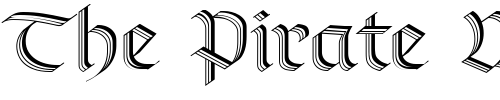 Font : RichmondZierschrift-LT-Regular Custom Text : The Pirate Way Test your own text here Click to download or to view this font on a tshirt that can be custom printed in Bali