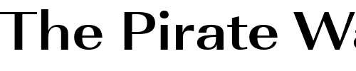 Font : RicoBeckerExtended-Bold Custom Text : The Pirate Way Test your own text here Click to download or to view this font on a tshirt that can be custom printed in Bali