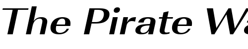 Font : RicoBeckerExtended-Bold-Italic Custom Text : The Pirate Way Test your own text here Click to download or to view this font on a tshirt that can be custom printed in Bali