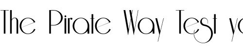 Font : Riesling Custom Text : The Pirate Way Test your own text here Click to download or to view this font on a tshirt that can be custom printed in Bali
