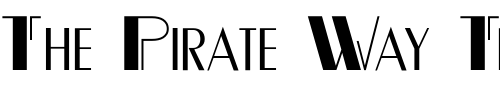 Font : RightBankFLF Custom Text : The Pirate Way Test your own text here Click to download or to view this font on a tshirt that can be custom printed in Bali