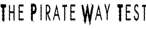 Font : Ripple-Crumb-UltraCon Custom Text : The Pirate Way Test your own text here Click to download or to view this font on a tshirt that can be custom printed in Bali