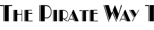 Font : Ritz-EngravedCondensed-Normal Custom Text : The Pirate Way Test your own text here Click to download or to view this font on a tshirt that can be custom printed in Bali