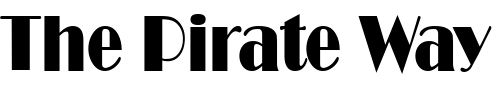 Font : RitzCondensed-Normal Custom Text : The Pirate Way Test your own text here Click to download or to view this font on a tshirt that can be custom printed in Bali