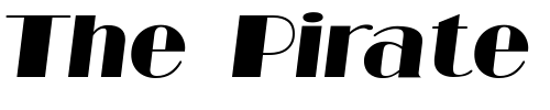 Font : RitzFLF-Italic Custom Text : The Pirate Way Test your own text here Click to download or to view this font on a tshirt that can be custom printed in Bali