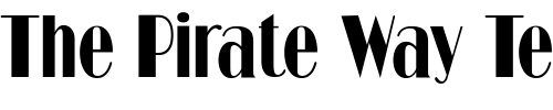 Font : RitzFLFCond Custom Text : The Pirate Way Test your own text here Click to download or to view this font on a tshirt that can be custom printed in Bali