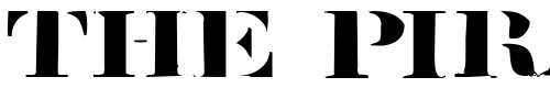 Font : RoadcaseExtended Custom Text : The Pirate Way Test your own text here Click to download or to view this font on a tshirt that can be custom printed in Bali