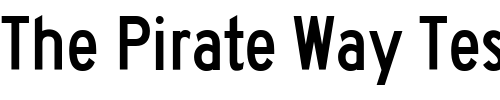 Font : Roadgeek-2005-Series-C Custom Text : The Pirate Way Test your own text here Click to download or to view this font on a tshirt that can be custom printed in Bali